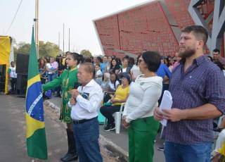 Bataguassu realiza Ato Cívico em comemoração aos 202 anos da Independência do Brasil