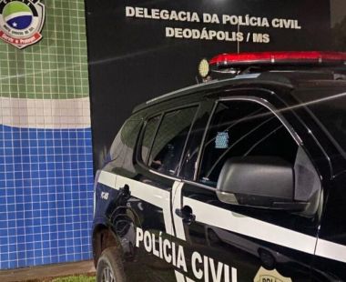 Polícia Civil cumpre mandado de prisão preventiva e prende autor de homicídio em Deodápolis