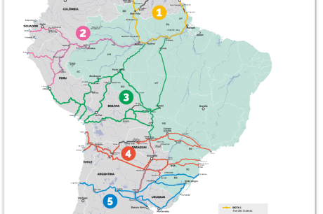 Rotas de integração sul-americana começam a ser inauguradas em 2025