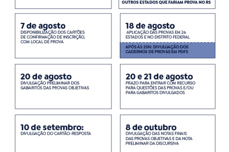 Candidatos que levaram caderno de questões do CNU serão eliminados