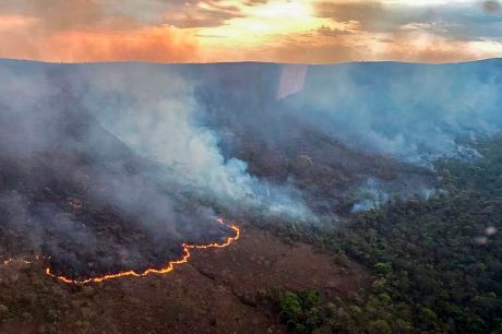 Brasil concentra 76% dos incêndios na América do Sul