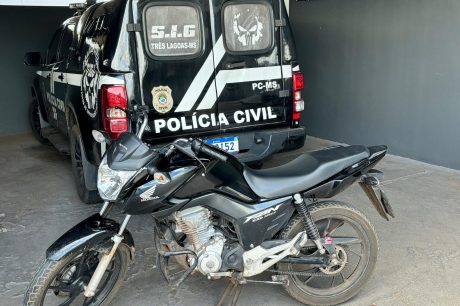 Polícia Civil recupera motocicleta furtada e identifica receptador em Três Lagoas