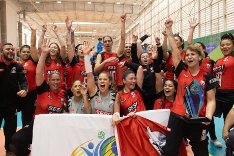 Sesi-SP garante título do Brasileiro de vôlei sentado feminino