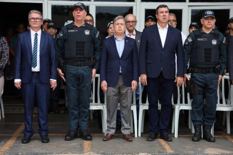 Delegado-Geral da Polícia Civil participa do início da 