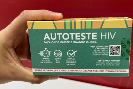 Embalagem de autoteste de HIV fica mais discreta para incentivar uso