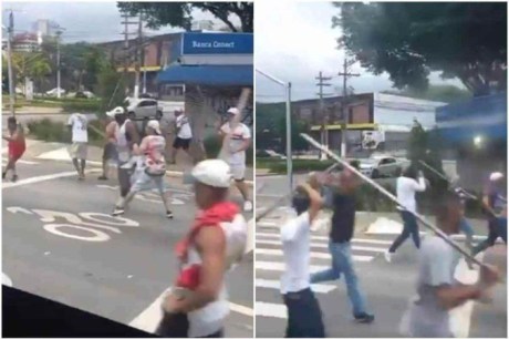 Torcedores do Corinthians e do São Paulo brigam antes de clássico