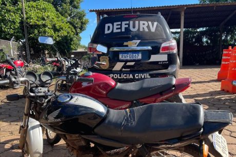 Polícia Civil apreende duas motocicletas com sinais identificadores adulterados em Campo Grande