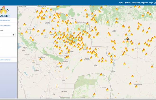 Monitoramento mostra que 99% dos incêndios são por ação humana