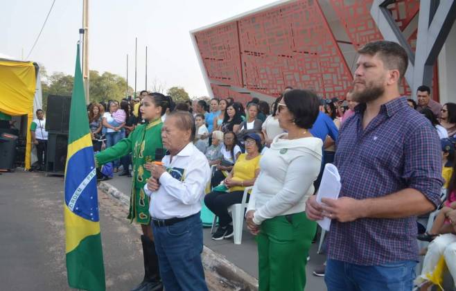 Bataguassu realiza Ato Cívico em comemoração aos 202 anos da Independência do Brasil